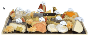 Plateau fromage mixte formage et charcuterie